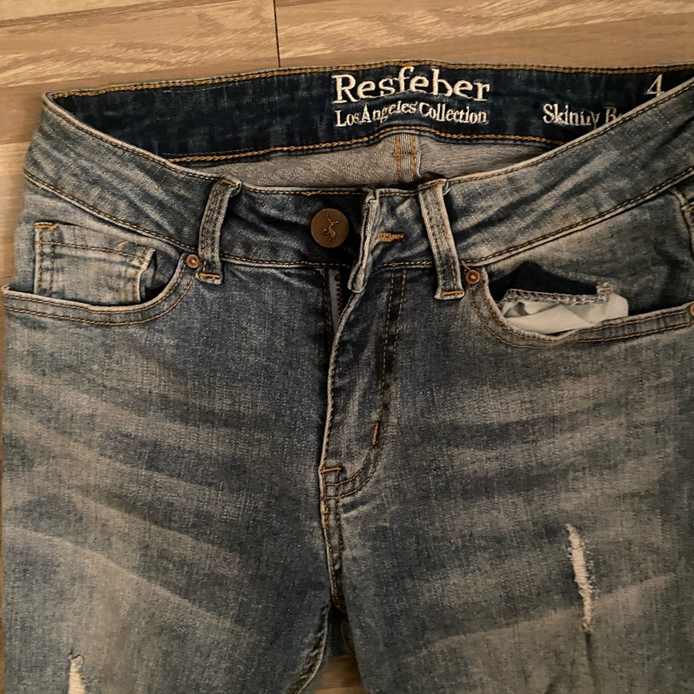 Los Angeles Resfeber Women's Boyfriend Skinny Jeans